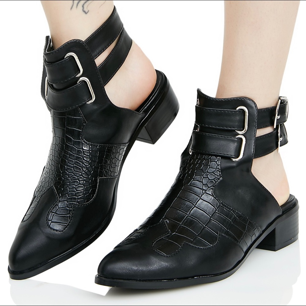 Public Desire Tegan Western Style Mule